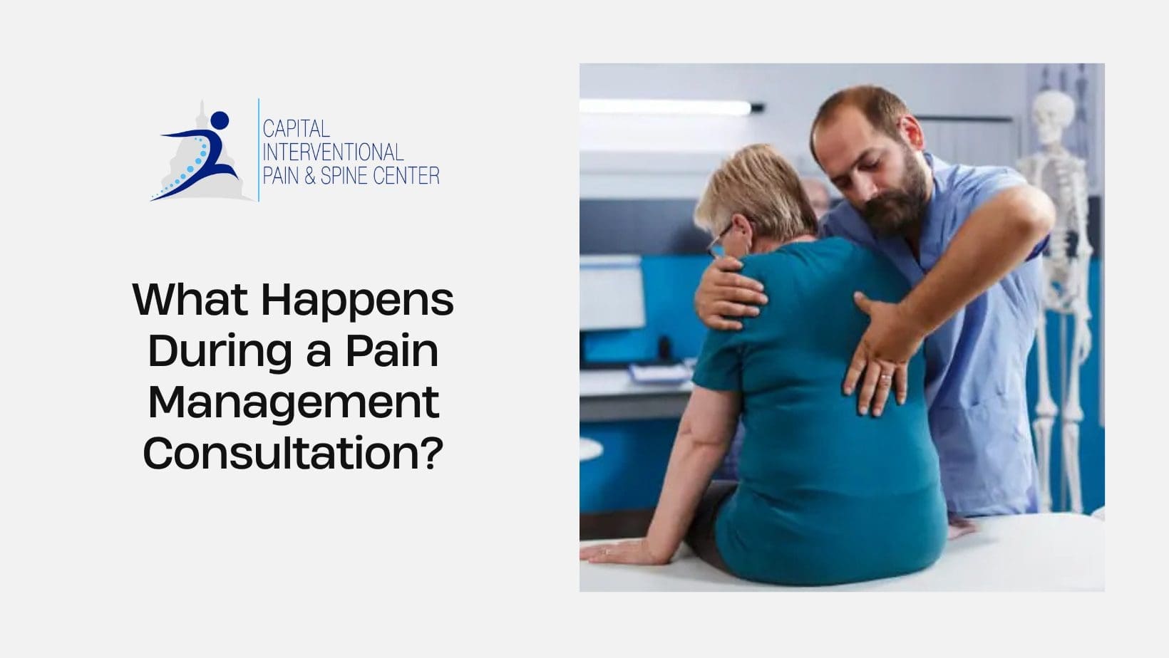 First visit to a pain management specialist